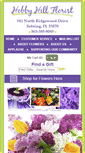 Mobile Screenshot of hobbyhillflorist.com